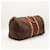 Louis Vuitton Keepall 55 Monogram Marrone Monogramma  - vista 4