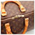 Louis Vuitton Keepall 55 Monogram Marrone Monogramma  - vista 7