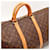Louis Vuitton Keepall 55 Monogram Marrone Monogramma  - vista 8