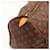 Louis Vuitton Keepall 55 Monogram Marrone Monogramma  - vista 9