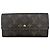 Portafoglio Sarah Louis Vuitton Monogram Canvas Marrone
