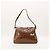Fendi Borsa Baguette Zucca Monogram Marrone - vista 3