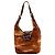 Fendi Borsa Baguette in pelliccia marrone