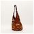 Fendi Borsa Baguette in pelliccia marrone - vista 2
