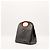 Louis Vuitton Borsa Monogram Vernis Wilshire PM Grigio antracite - vista 4