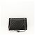 Chanel Borsa Classic Flap Medium in pelle caviar nera Nero - vista 3