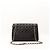 Chanel Classic Flap Medium in pelle d'agnello nera Nero - vista 3