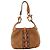 Gucci Jackie Borsa Hobo Scamosciato Beige Tela Monogramma Marrone