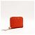 Fendi Roma Cartera de cuero naranja con cremallera - vista 4