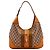 Gucci Jackie Borsa Hobo Medium GG Canvas Marrone Beige