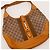 Gucci Jackie Borsa Hobo Medium GG Canvas Marrone Beige - vista 6