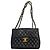 Chanel Vintage Classic Double Flap Maxi CC Lambskin Nero