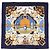 Hermès Hermes Carre 90 ORGAUPHONE Sciarpa in seta blu navy Multicolore