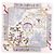 Hermès Hermes Carre 90 Neige d’Antan Silk Scarf Bianco Verde Blu chiaro - vista 2