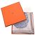 Hermès Hermes Carré 90 Index Bromeliaceae Seidentuch Braun Blau - Ansicht 2