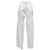 Sportmax Code Pantalones Wide Leg de algodón blanco