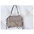 Chloé Faye Piccola Borsa a Tracolla in Pelle - Taupe Gray Beige - vista 2