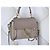 Chloé Faye Piccola Borsa a Tracolla in Pelle - Taupe Gray Beige - vista 4