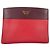 Borsa a tracolla in pelle rossa Prada Rosso - vista 2