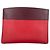 Borsa a tracolla in pelle rossa Prada Rosso - vista 3
