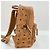 MCM Vitos Monogram Coated Canvas Rucksack Beige - Ansicht 6