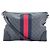 Gucci Web Stripe Schultertasche Schwarz