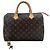 Borsa Boston Louis Vuitton Speedy 30 Marrone