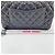 Borsa a tracolla Chanel Matelassé 25 Nero - vista 4
