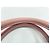 Borsa weekend in pelle rosa MCM - vista 10