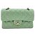 Borsa a Spalla Chanel Matelassé Verde - vista 2