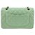 Borsa a Spalla Chanel Matelassé Verde - vista 3