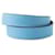 Hermès Bracelet Kelly Double Tour en cuir Epsom Celeste  - vue 3