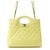 Timeless Borsa a Spalla Chanel Matelasse Small Chain Giallo