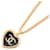 Collana Chanel Coco Mark Heart Nero
