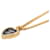 Collana Chanel Coco Mark Heart Nero - vista 2
