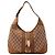 Gucci Borsa Hobo in tela monogram GG Marrone