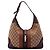 Gucci Jackie Borsa Hobo in Tela Monogram Marrone Beige