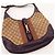 Gucci Jackie Borsa Hobo in Tela Monogram Marrone Beige - vista 6