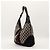 Gucci Borsa Hobo in tela Monogram GG Nero Rosso Beige - vista 2