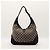 Gucci Borsa Hobo in tela Monogram GG Nero Rosso Beige - vista 3