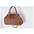 Marc Jacobs Stam gesteppte Lederhandtasche Braun - Ansicht 4