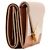 Fendi Cartera bi-fold en cuero Castaño Beige - vista 4