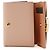 Fendi Cartera bi-fold en cuero Castaño Beige - vista 6