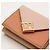Fendi Cartera bi-fold en cuero Castaño Beige - vista 8