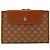 Céline Celine Triomphe Canvas Bi-Fold Wallet Brown