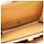Céline Celine Cartera Triomphe de lona Castaño Beige - vista 9