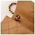 Chanel Classic Flap Small Borsa in Pelle Beige - vista 13