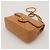 Chanel Classic Flap Small Borsa in Pelle Beige - vista 9