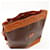 Borsa a secchiello Céline Macadam Monogram Marrone Monogramma  - vista 7