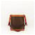 Céline Celine Borsa a Secchiello Macadam Marrone Monogramma  - vista 3